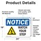 Signmission 18 in Height, 24 in Width, Vinyl Decal, Rectangle OS-2PACK-NS-D-1824-L-18968 - alternate 2